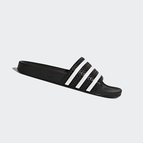 Chanclas Adidas adilette Hombre Chile Negras - WYRIGZ196