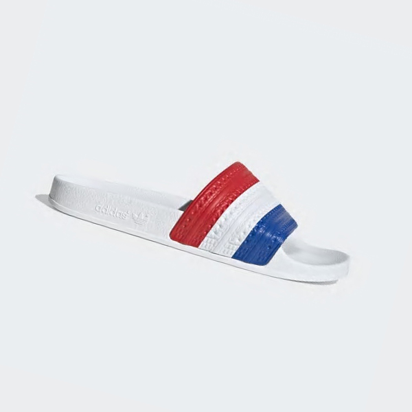 Chanclas Adidas adilette Hombre Chile Rojas - JBYTDO283