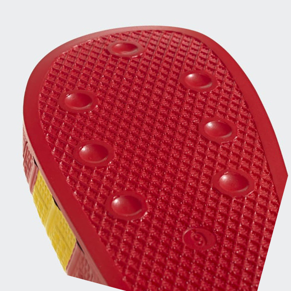 Chanclas Adidas adilette Hombre Chile Rojas - POAUKX148