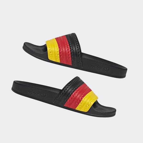 Chanclas Adidas adilette Hombre Chile Rojas - QMGTEC794