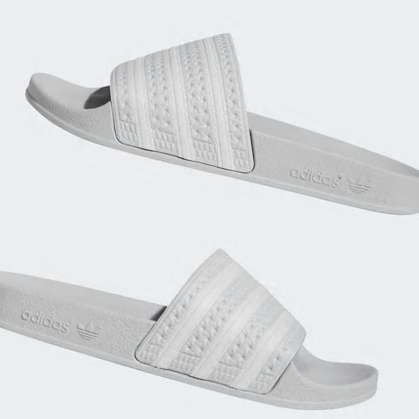 Chanclas Adidas adilette Mujer Chile Azules - XDSECO961