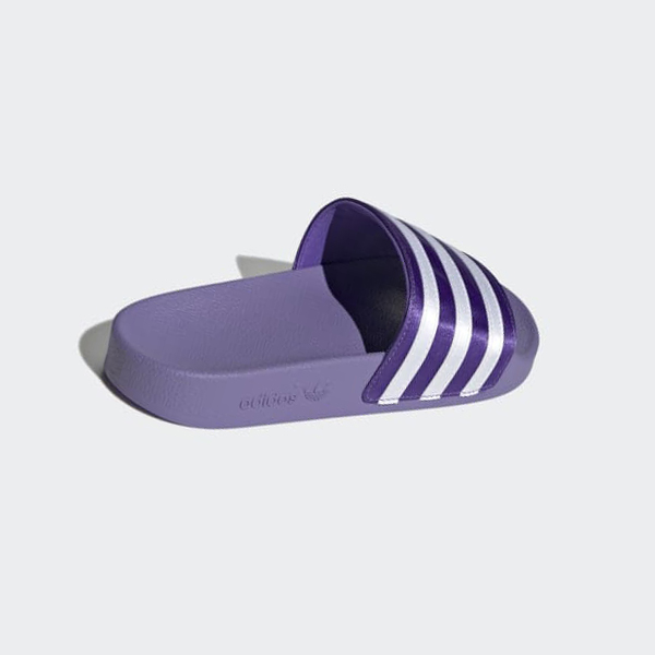 Chanclas Adidas adilette Mujer Chile Moradas - ILJOWG637