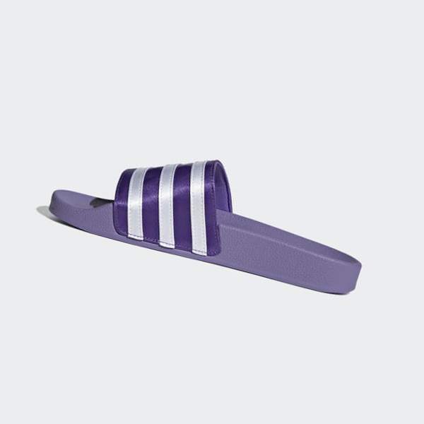 Chanclas Adidas adilette Mujer Chile Moradas - ILJOWG637