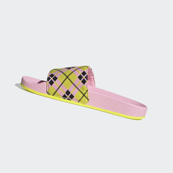 Chanclas Adidas adilette Mujer Chile Rosas - BEVOAW234