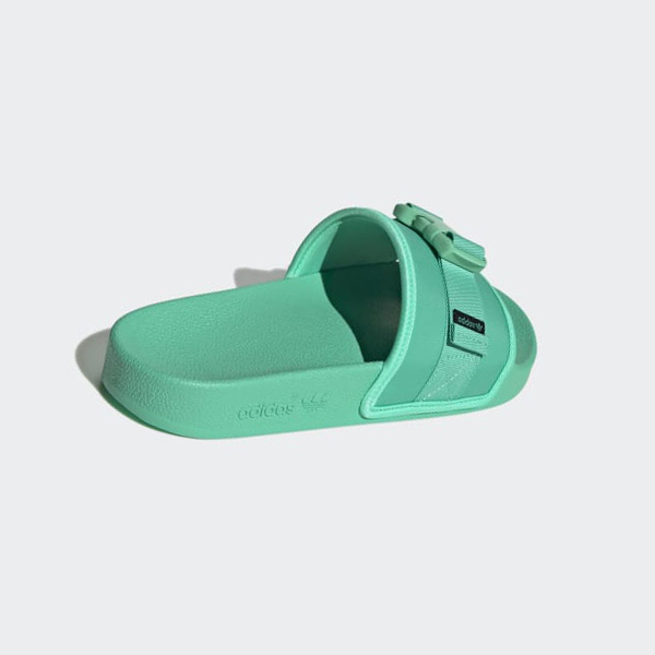 Chanclas Adidas adilette Mujer Chile Verde - XHQYPM756