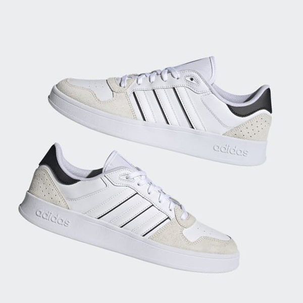 Zapatillas Adidas Breaknet Plus Hombre Chile Blancas - DQOYJM804