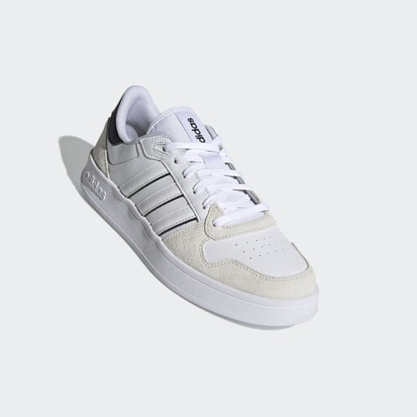 Zapatillas Adidas Breaknet Plus Hombre Chile Blancas - DQOYJM804