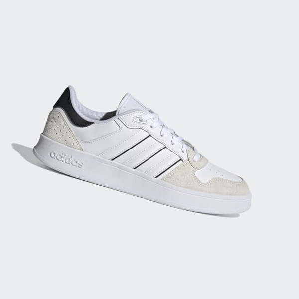 Zapatillas Adidas Breaknet Plus Hombre Chile Blancas - DQOYJM804