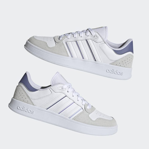 Zapatillas Adidas Breaknet Plus Mujer Chile Blancas - GHKLPR215