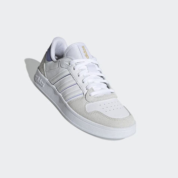 Zapatillas Adidas Breaknet Plus Mujer Chile Blancas - GHKLPR215