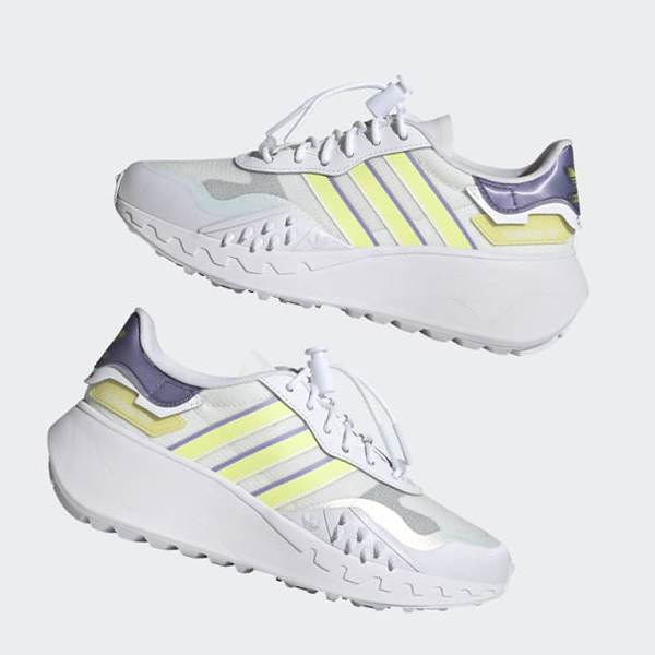 Zapatillas Adidas Choigo Mujer Chile Blancas - FKDQAC038