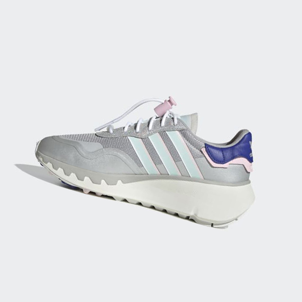 Zapatillas Adidas Choigo Mujer Chile Plateadas - OEDFKJ583