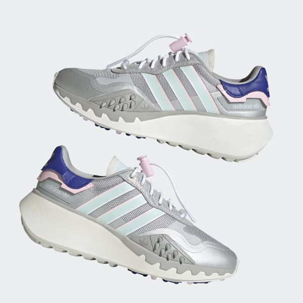 Zapatillas Adidas Choigo Mujer Chile Plateadas - OEDFKJ583