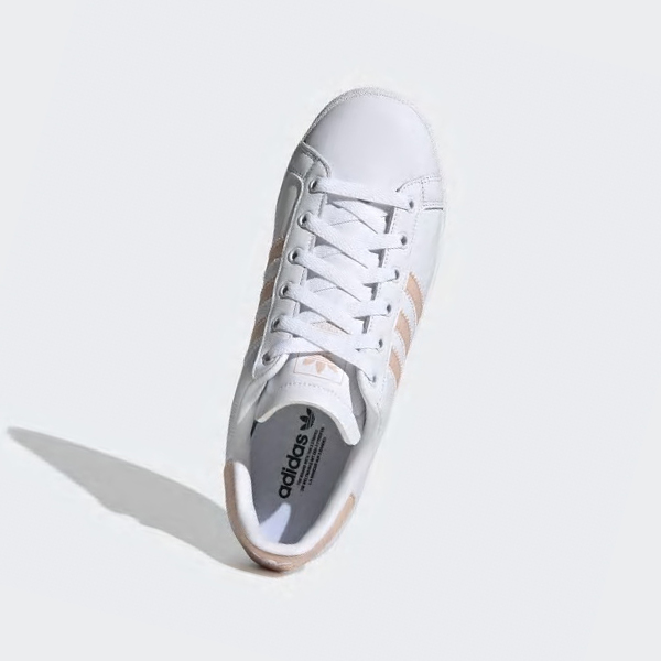 Zapatillas Adidas Coast Star Mujer Chile Blancas - KMTFXV591