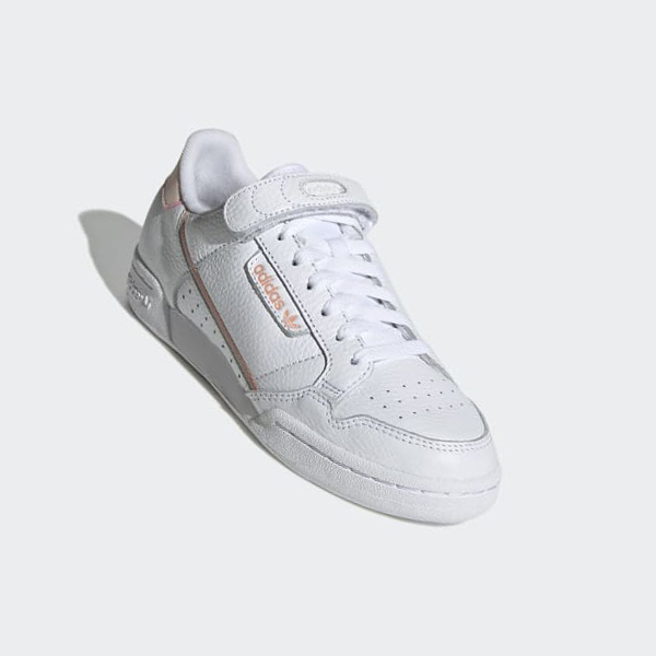 Zapatillas Adidas Continental 80 Breakbeat Mujer Chile Blancas - DFIWQK305