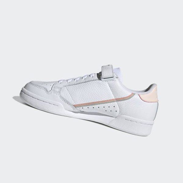 Zapatillas Adidas Continental 80 Breakbeat Mujer Chile Blancas - DFIWQK305