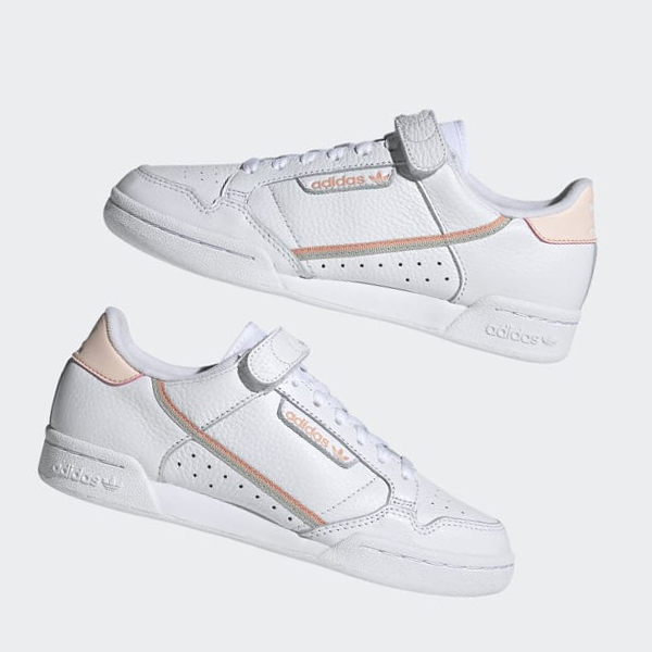 Zapatillas Adidas Continental 80 Breakbeat Mujer Chile Blancas - DFIWQK305