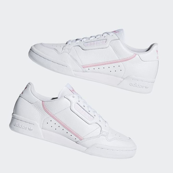 Zapatillas Adidas Continental 80 Mujer Chile Blancas - MJNOIV287