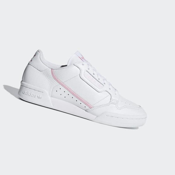 Zapatillas Adidas Continental 80 Mujer Chile Blancas - MJNOIV287