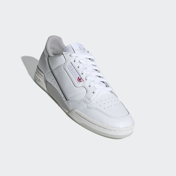 Zapatillas Adidas Continental 80 Mujer Chile Blancas - TYRAQM591