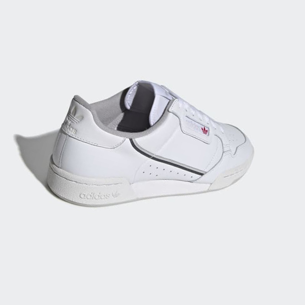 Zapatillas Adidas Continental 80 Mujer Chile Blancas - TYRAQM591