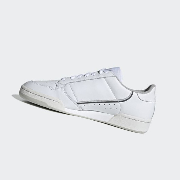 Zapatillas Adidas Continental 80 Mujer Chile Blancas - TYRAQM591