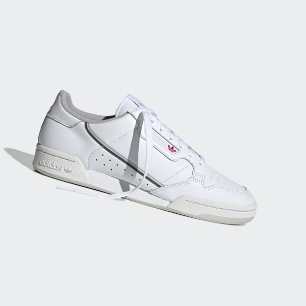 Zapatillas Adidas Continental 80 Mujer Chile Blancas - TYRAQM591