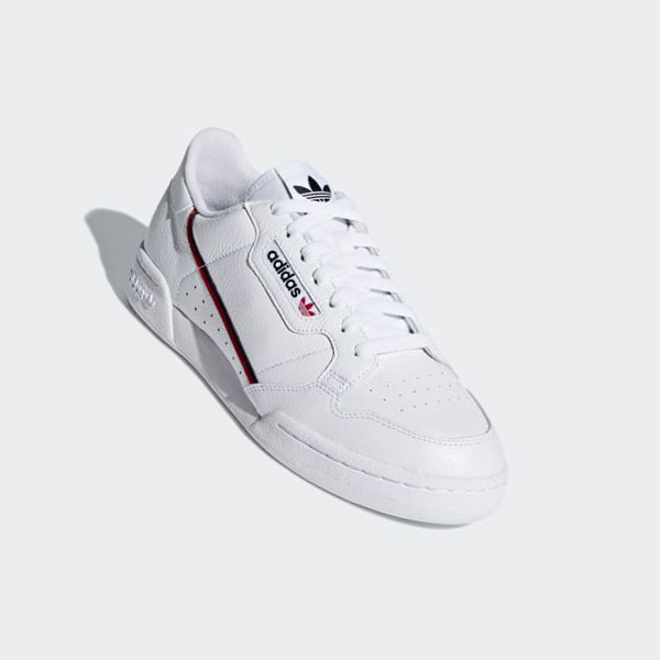 Zapatillas Adidas Continental 80 Mujer Chile Blancas - WCUZPG235