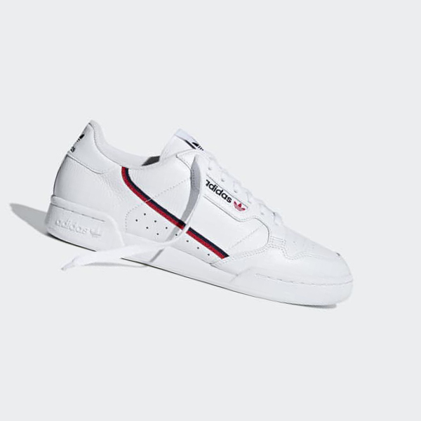 Zapatillas Adidas Continental 80 Mujer Chile Blancas - WCUZPG235