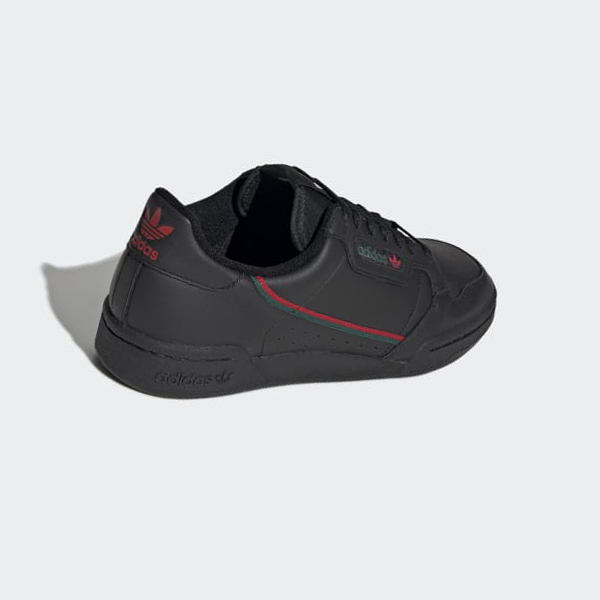 Zapatillas Adidas Continental 80 Mujer Chile Negras - BFSPIN786