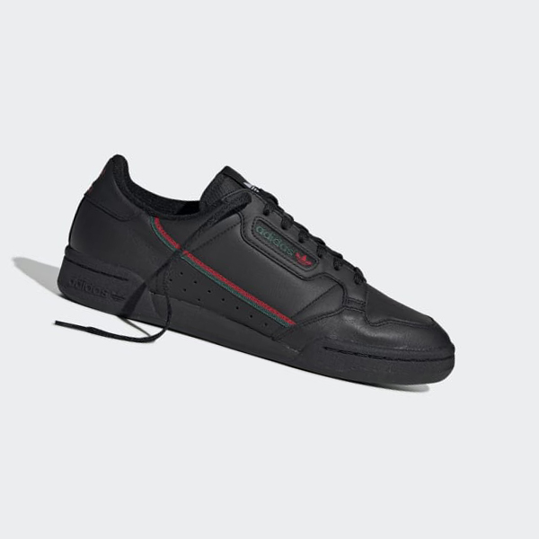 Zapatillas Adidas Continental 80 Mujer Chile Negras - BFSPIN786