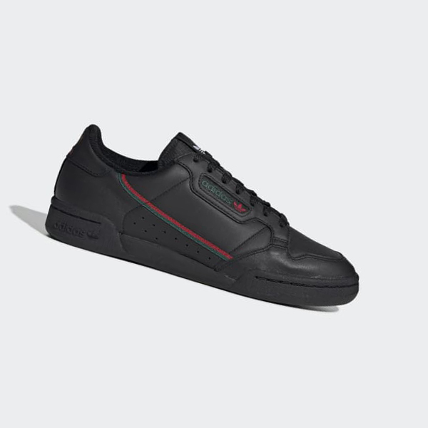 Zapatillas Adidas Continental 80 Mujer Chile Negras - BFSPIN786