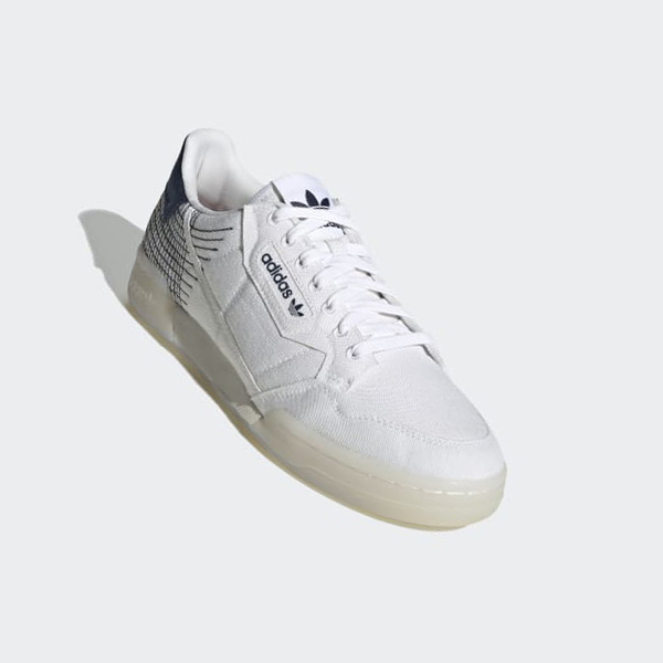 Zapatillas Adidas Continental 80 Primeblue Mujer Chile Blancas - NDVJPK318