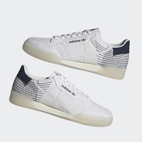 Zapatillas Adidas Continental 80 Primeblue Mujer Chile Blancas - NDVJPK318