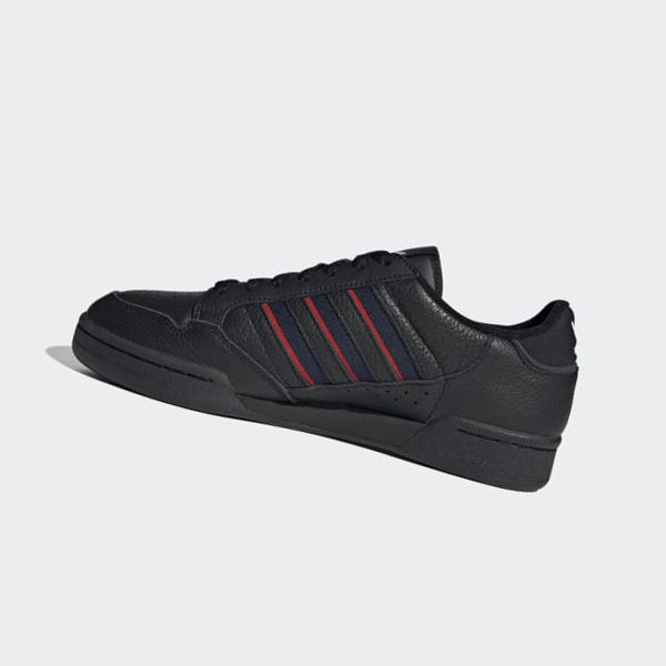 Zapatillas Adidas Continental 80 Stripes Mujer Chile Negras - CHGIUF365