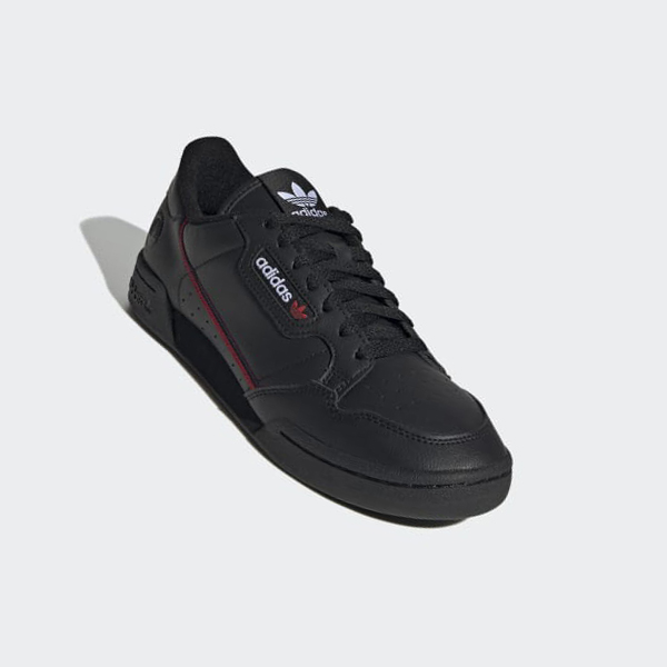 Zapatillas Adidas Continental 80 Vegan Mujer Chile Negras - OYDQXH385