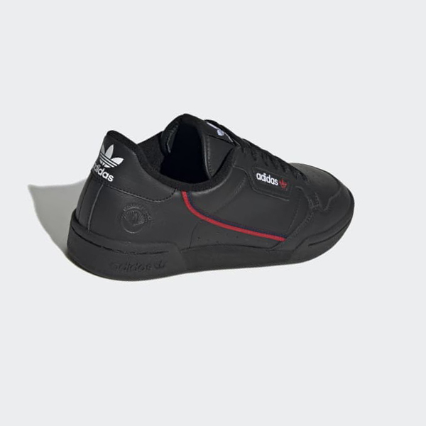 Zapatillas Adidas Continental 80 Vegan Mujer Chile Negras - OYDQXH385