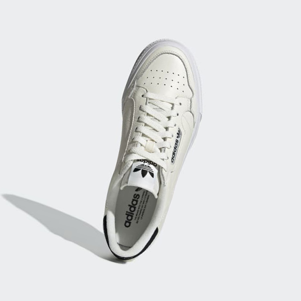 Zapatillas Adidas Continental Vulc Mujer Chile Blancas - LXMKPR673