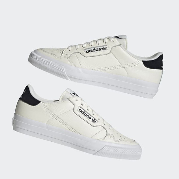 Zapatillas Adidas Continental Vulc Mujer Chile Blancas - LXMKPR673