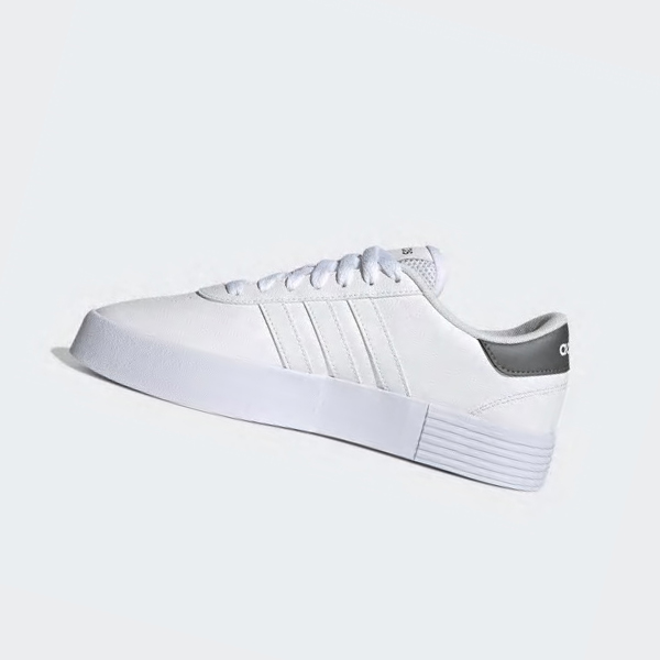 Zapatillas Adidas Court Bold Mujer Chile Blancas - GVSMPK564