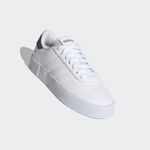 Zapatillas Adidas Court Bold Mujer Chile Blancas - GVSMPK564