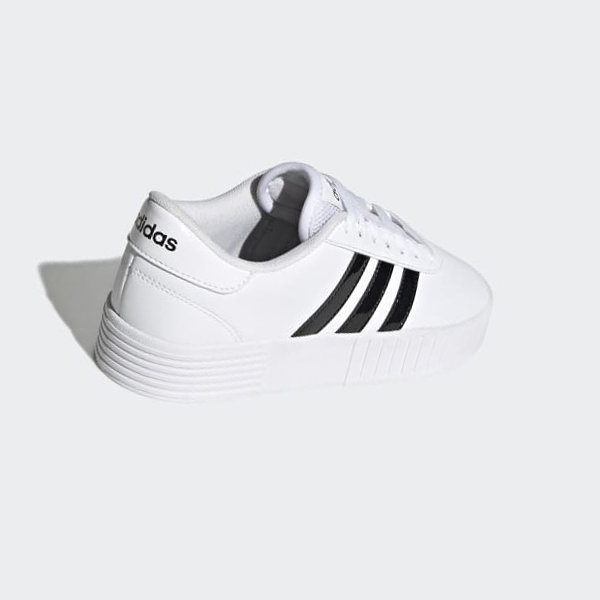 Zapatillas Adidas Court Bold Mujer Chile Blancas - QMYFCK162