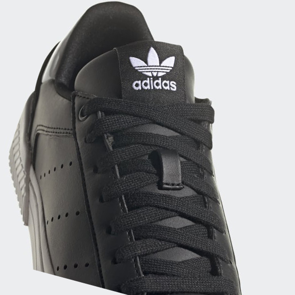 Zapatillas Adidas Court Tourino Mujer Chile Negras - VNBDGH628