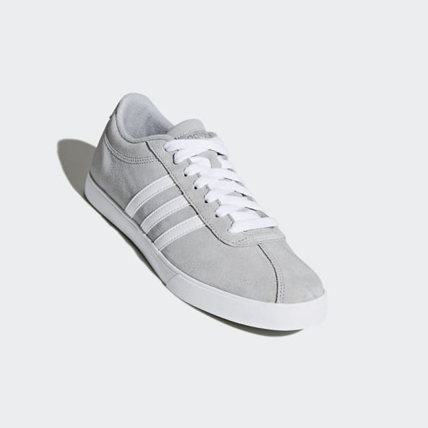 Zapatillas Adidas Courtset Mujer Chile Gris - BWKAXS805