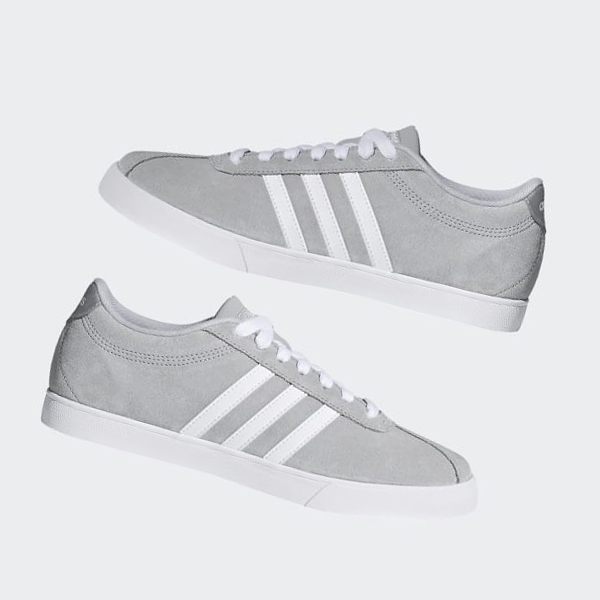 Zapatillas Adidas Courtset Mujer Chile Gris - BWKAXS805