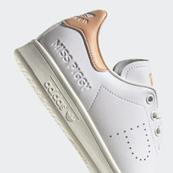 Zapatillas Adidas Disney Miss Piggy and Kermit Stan Smith Mujer Chile Blancas - ACJVOH531