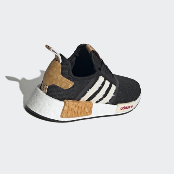 Zapatillas Adidas Disney NMD_R1 Mujer Chile Negras - NWFOKT932