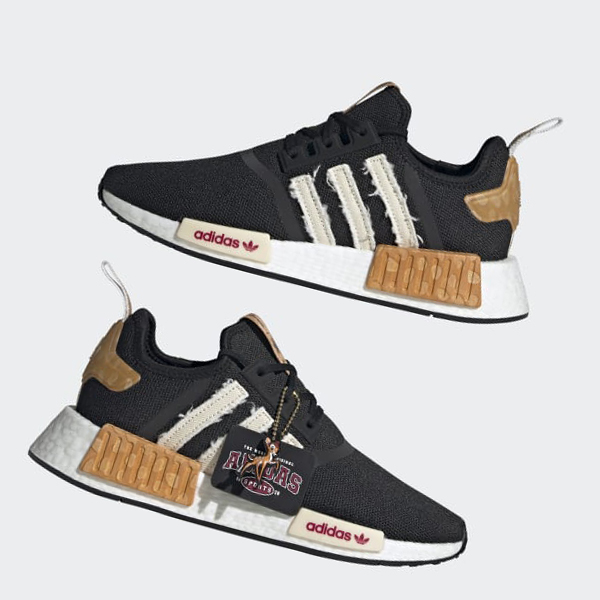 Zapatillas Adidas Disney NMD_R1 Mujer Chile Negras - NWFOKT932