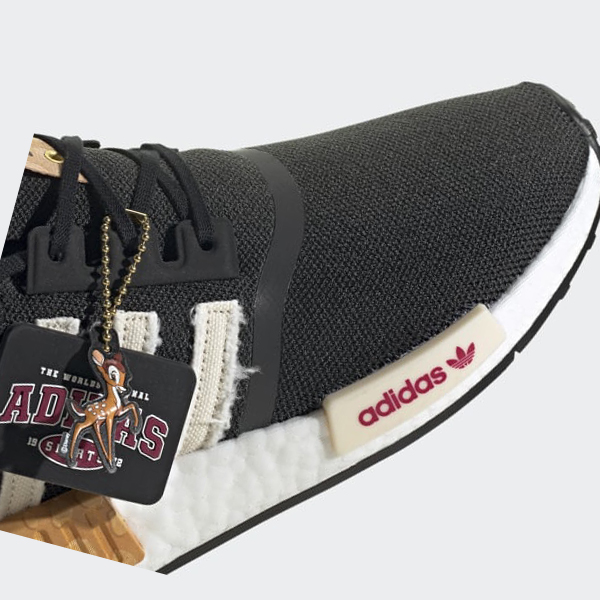 Zapatillas Adidas Disney NMD_R1 Mujer Chile Negras - NWFOKT932