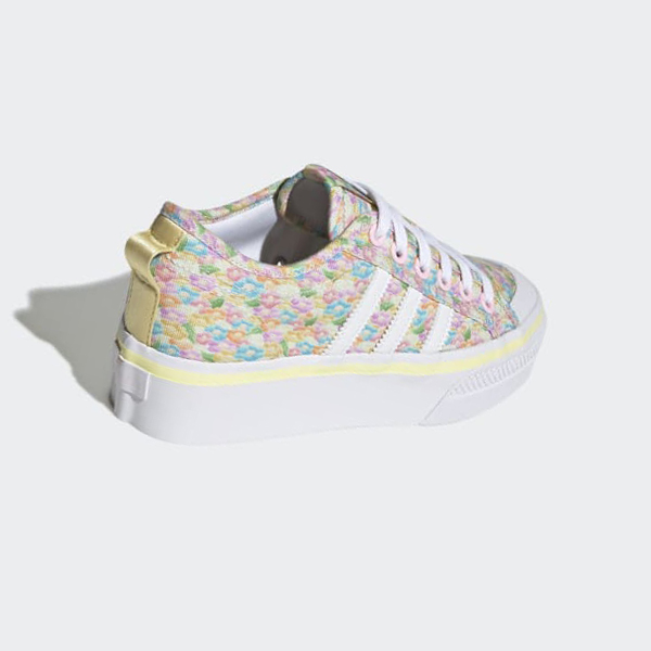 Zapatillas Adidas Disney Nizza Plataforma Mujer Chile Rosas - BYADZP583